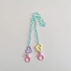Boogzel Apparel OTHER Pastel Face Mask Holder Chain