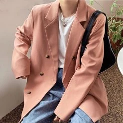 Boogzel Apparel Blush Oversized Jacket