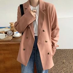 Boogzel Apparel Blush Oversized Jacket