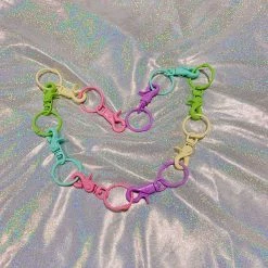 Boogzel Apparel Pretty In Pastel Pant Chain