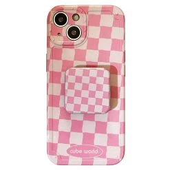 Boogzel Apparel Pastel Plaid IPhone Case IPHONE CASES