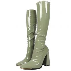 Boogzel Apparel Danish Pastel Aesthetic Vinyl Boots