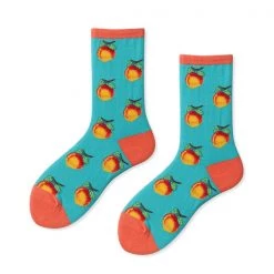 Boogzel Apparel Accessories Perky Peach Socks