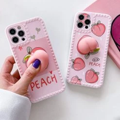 Boogzel Apparel Just Peachy IPhone Case IPHONE CASES