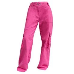 Boogzel Apparel Bubblegum Pink Cargo Pants