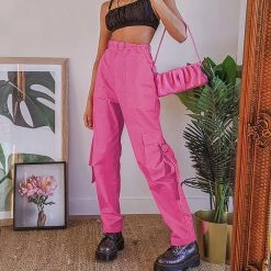 Boogzel Apparel Bubblegum Pink Cargo Pants