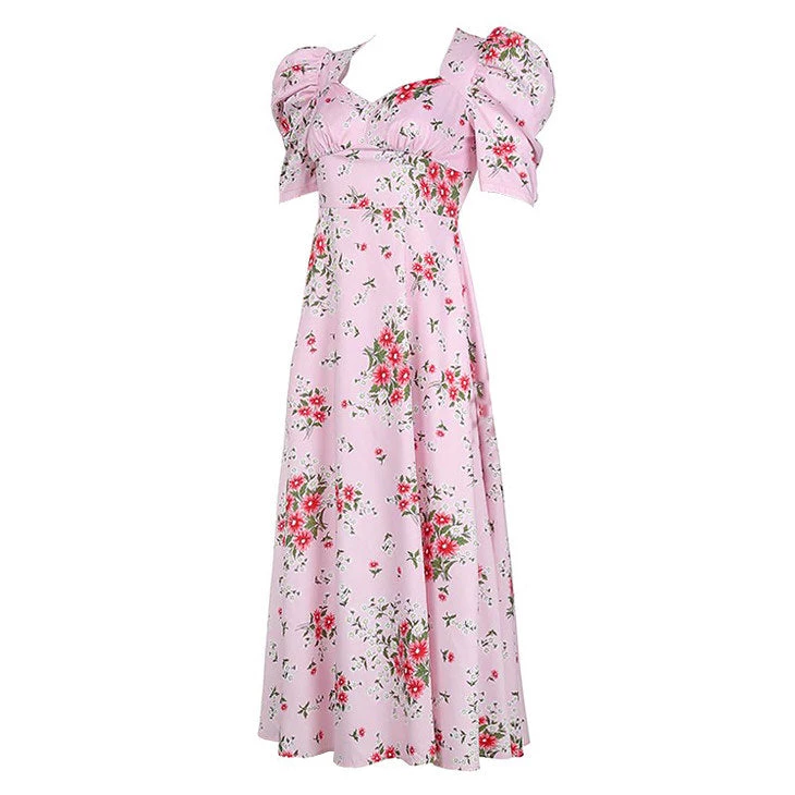 Boogzel Apparel FAIRYCORE Floral Fields Dress 1 Boogzel Apparel FAIRYCORE Floral Fields Dress