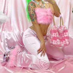 Boogzel Apparel Baddie Back In Business Trousers Y2K OUTFITS