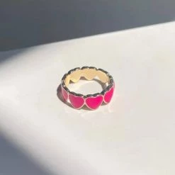 Boogzel Apparel Y2K Heart Ring Y2K OUTFITS