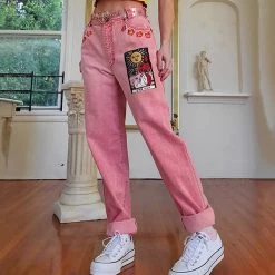 Boogzel Apparel The Sun Tarot Jeans DRESSED FOR SPACE