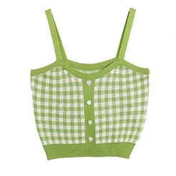 Boogzel Apparel Love Addiction Plaid Top