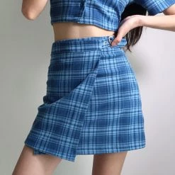 Boogzel Apparel GRUNGE CLOTHES Sweet Dress Code Plaid Skirt