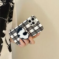 Boogzel Apparel IPHONE CASES Plaid Heart IPhone Case