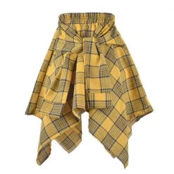 Boogzel Apparel Nevermind Plaid Skirt GRUNGE CLOTHES