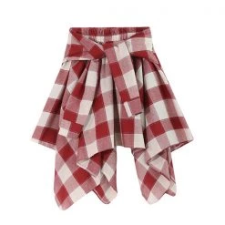 Boogzel Apparel Nevermind Plaid Skirt GRUNGE CLOTHES