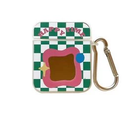 Boogzel Apparel Happy Time Plaid Airpods Case