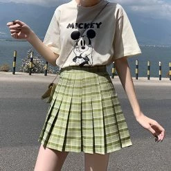 Boogzel Apparel Lil Sweetheart Pleated Skirt SOFT GIRL OUTFITS