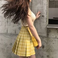 Boogzel Apparel Lil Sweetheart Pleated Skirt SOFT GIRL OUTFITS