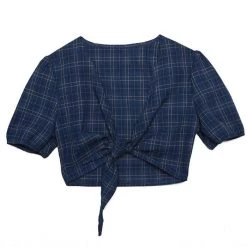 Boogzel Apparel Skippin' School Plaid Top GRUNGE CLOTHES