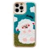 Boogzel Apparel Happy Sheep Embroidery IPhone Case