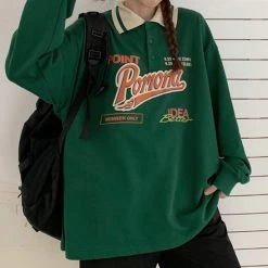 Boogzel Apparel 90s & VINTAGE Vintage Collar Sweatshirt