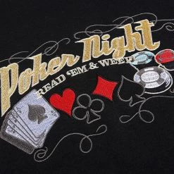 Boogzel Apparel Poker Night Embroidered Sweatshirt 5 Boogzel Apparel Poker Night Embroidered Sweatshirt