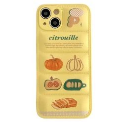 Boogzel Apparel IPHONE CASES Citrouille Puffer IPhone Case