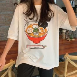 Boogzel Apparel Ramen Noodles Tee AESTHETIC CLOTHES