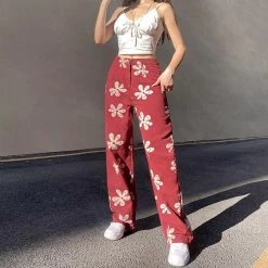 Boogzel Apparel INDIE CLOTHES Indie Kid Floral Jeans