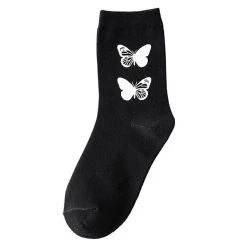 Boogzel Apparel FAIRY GRUNGE Reflective Butterfly Socks