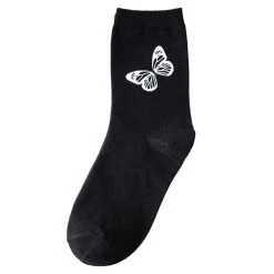 Boogzel Apparel FAIRY GRUNGE Reflective Butterfly Socks