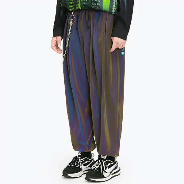 Boogzel Apparel Reflective Wide Pants 3 Boogzel Apparel Reflective Wide Pants