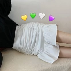 Boogzel Apparel PREPPY CLOTHES French Summer Ruched Mini Skirt 13 Boogzel Apparel PREPPY CLOTHES French Summer Ruched Mini Skirt