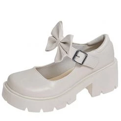 Boogzel Apparel PREPPY CLOTHES Skippin' School Platform Sandals