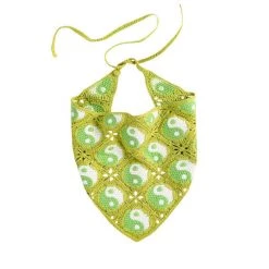 Boogzel Apparel Accessories Yin Yang Crochet Hair Scarf
