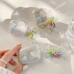 Boogzel Apparel Seashell Aesthetic AirPods Case IPHONE CASES