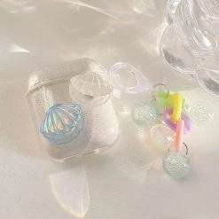 Boogzel Apparel Seashell Aesthetic AirPods Case IPHONE CASES