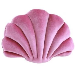 Boogzel Apparel Shell Decoration Pillow In Velvet Home Decor