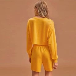 Boogzel Apparel Comfy Cute Sweatshirt & Shorts Co-Ord