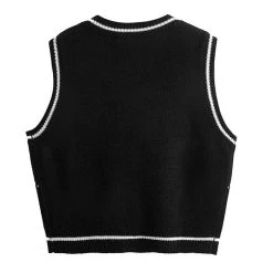 Boogzel Apparel Skull Argyle Vest