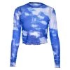 Boogzel Apparel Blue Sky Mesh Top Clothing