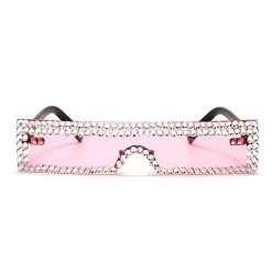 Boogzel Apparel SUNGLASSES Be You Rhinestone Glasses