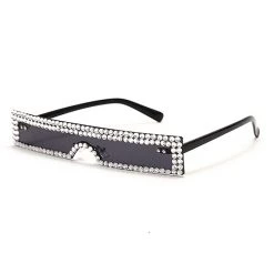 Boogzel Apparel SUNGLASSES Be You Rhinestone Glasses