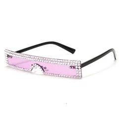 Boogzel Apparel SUNGLASSES Be You Rhinestone Glasses