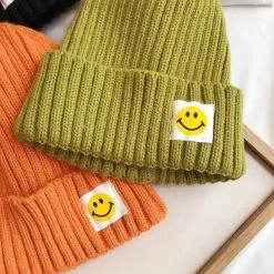 Boogzel Apparel Fake Smile Beanie Hat