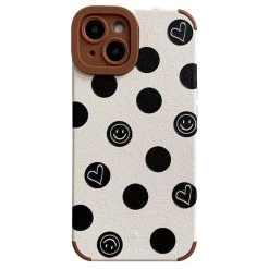 Boogzel Apparel IPHONE CASES Smiley Dot Print IPhone Case
