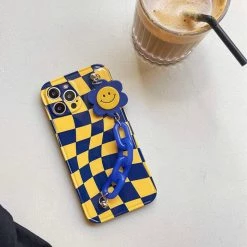 Boogzel Apparel Smiley Flower Chain IPhone Case