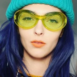 Boogzel Apparel Accessories See Through Sparkle Sunglasses