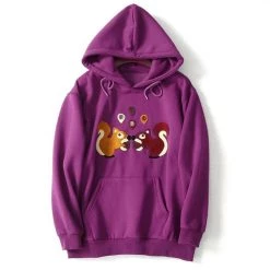 Boogzel Apparel Clothing Autumn Squirrel Hoodie
