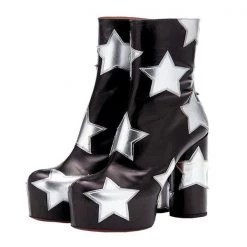 Boogzel Apparel Star Platform Boots GRUNGE CLOTHES